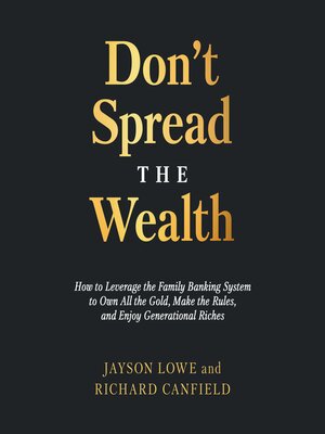 cover image of Don't Spread the Wealth